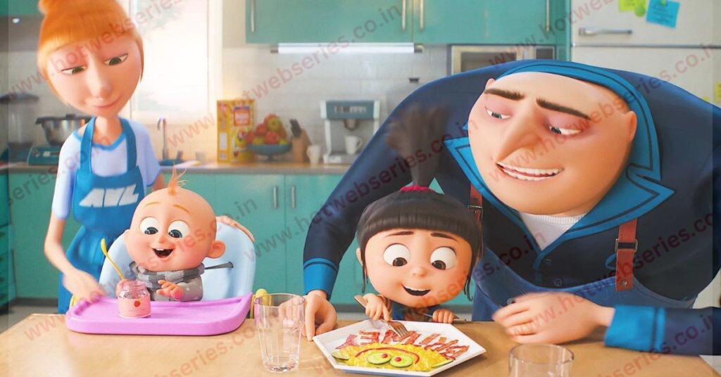 Despicable Me 4 Download (2024) eating breakfast